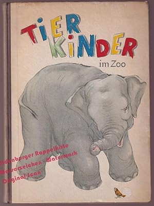 Bild des Verkufers fr Tierkinder im Zoo (1950) - Fritsche,Veronika zum Verkauf von Oldenburger Rappelkiste