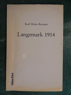 Seller image for Langemark 1914 for sale by Buchantiquariat Uwe Sticht, Einzelunter.