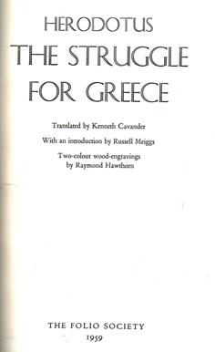 The Struggle for Greece