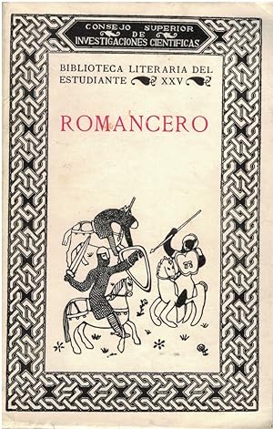 Seller image for Romancero (Bilioteca Literaria del Estudiante, tomo xxv) for sale by La Vieja Factoría de Libros