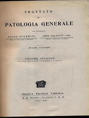 Seller image for Patologia generale 2vv for sale by Miliardi di Parole