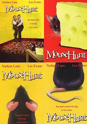 Mousehunt Lee Evans Nathan Lane Film 4x Poster Postcard s