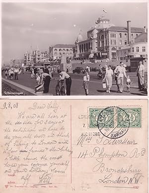 Scheveningen Holland Cabaret Show Bicycles 1908 Exhibition 2x Postcard s