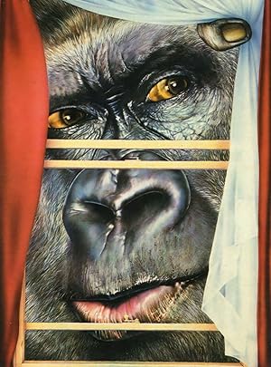King Kong Anyone Home Gorilla Monster Film Movie Postcard