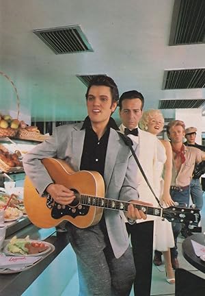 Elvis Presley Waxwork Madame Tussauds 1986 Rare Postcard