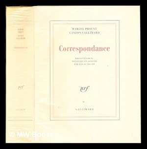 Seller image for Correspondance 1912-1922 / Marcel Proust, Gaston Gallimard ; dition tablie, prsente et annote par Pascal Fouch for sale by MW Books Ltd.