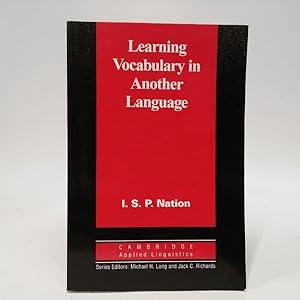 Imagen del vendedor de Learning Vocabulary in Another Language (Cambridge Applied Linguistics) a la venta por Queen City Books