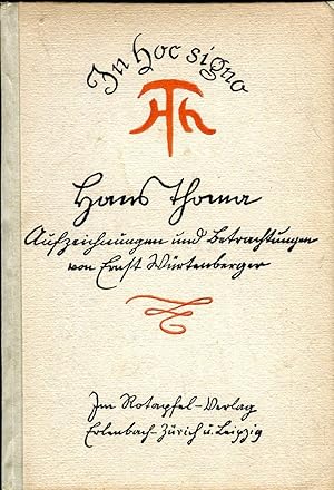 Seller image for Hans Thoma. Aufzeichnungen und Betrachtungen for sale by Versandantiquariat Brigitte Schulz