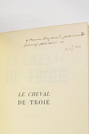 Bild des Verkufers fr Le cheval de Troie zum Verkauf von Librairie Le Feu Follet