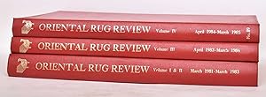 Seller image for Oriental Rug Review, Four Volumes in Three for sale by Mullen Books, ABAA