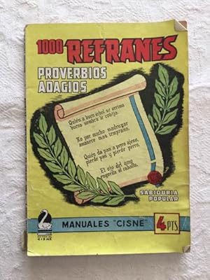 Seller image for 1000 refranes, proverbios y adagios for sale by Libros Ambig