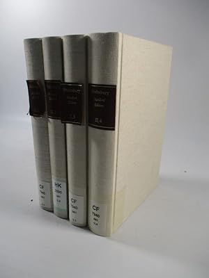 Bild des Verkufers fr Standard-Edition (SE), Bd. 2.1 - 2.4: Works: Moral and Political Philosophy. zum Verkauf von Antiquariat Bookfarm