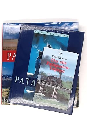 Seller image for 2 Bcher und 1 Zugabe - 1) Stadler/ Allhoff: Patagonien; 2) Stadler/ Asal: Begegnungen mit dem Horizont. Patagonien. ZUGABE: Paul Theroux. Der alte Patagonien-Express. for sale by Antiquariat Kelifer