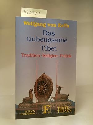 Immagine del venditore per Das unbeugsame Tibet venduto da ANTIQUARIAT Franke BRUDDENBOOKS