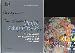 Seller image for Chiffre: Sehnsucht - 25. Gustav Klimts Korrespondenz an Maria Ucicka 1899-1916. for sale by Antiquariat Burgverlag