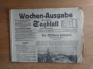 Wochen-Ausgabe Neues Wiener Tagblatt (Erscheint jeden Samstag) : Samstag, den 16. März 1935 - Auf...