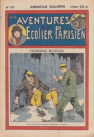 arnould galopin les  aventures d'un ecolier parisien vol 3 1931 
