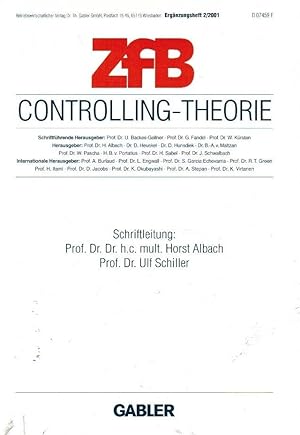 Controlling-Theorie. Schriftl. Horst Albach ; Ulf Schiller / Zeitschrift für Betriebswirtschaft /...