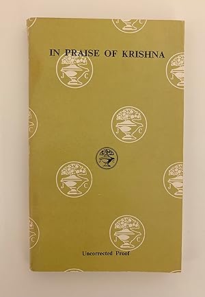 Seller image for In Praise of Krishna: Songs from the Bengali. for sale by Peter Scott