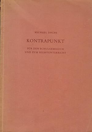 Imagen del vendedor de Kontrapunkt a la venta por Paderbuch e.Kfm. Inh. Ralf R. Eichmann