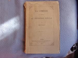 La comédie en France au seizième siècle