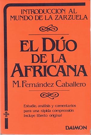 Image du vendeur pour EL DUO DE LA AFRICANA mis en vente par Libreria 7 Soles