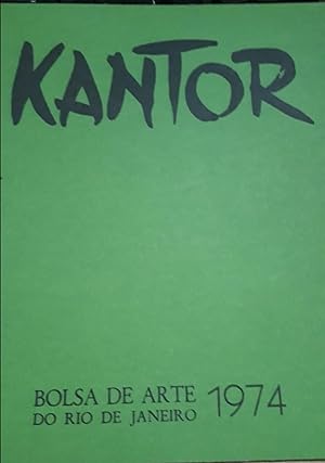 Seller image for KANTOR for sale by DEL SUBURBIO  LIBROS- VENTA PARTICULAR