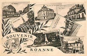 Seller image for Postkarte Carte Postale 13064177 Roanne Loire Theatre Hotel de Ville Chambre du Commerce La Gare Place d for sale by Versandhandel Boeger