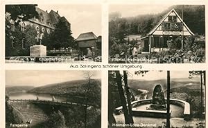 Postkarte Carte Postale 43074428 Solingen Burg Wupper Engelbert Denkmal Ittertal Heimatmuseum Tal...