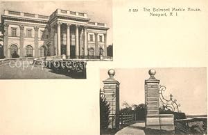 Postkarte Carte Postale 43099674 Newport Rhode Island Belmont Marble House