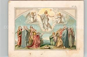 Seller image for Postkarte Carte Postale 43137103 Jesus Himmelfahrt Apostelgeschichte Litho Jesus for sale by Versandhandel Boeger