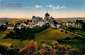 Postkarte Carte Postale 43120700 Burg Wupper Schloss Burg Burg