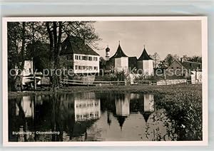 Postkarte Carte Postale 43147462 Obermenzing Schloss Blutenburg Obermenzing