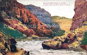 Image du vendeur pour Postkarte Carte Postale 43193514 Colorado US-State Shoshone Falls Canon of the Rio Grande Colorado US-S mis en vente par Versandhandel Boeger