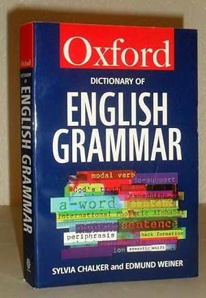 Bild des Verkufers fr The Oxford Dictionary of English Grammar zum Verkauf von Washburn Books