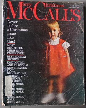 McCALL'S magazine - December 1961 Christmas issue / Christmas to Me ? a Memoir = 1 page story by ...
