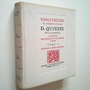 Imagen del vendedor de L'Ingnieux Hidalgo Don Quichotte de la Manche. Tome I a la venta por MAUTALOS LIBRERA