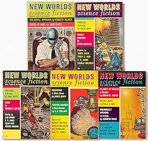 Seller image for New Worlds Science Fiction 1-5 [Complete] for sale by Between the Covers-Rare Books, Inc. ABAA