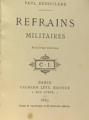 Refrains militairess 16e édition