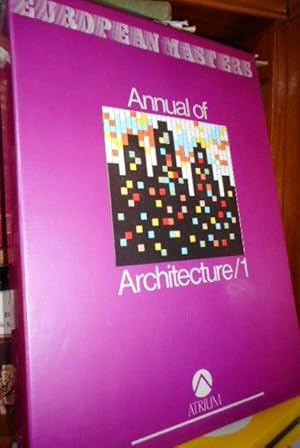 Image du vendeur pour Annual Architecture 1 volumen 1 + Annual Architecture 1 Volumen 2 EUROPEAN MASTERS mis en vente par Libros Dickens