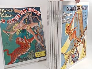 Blonder Panther Sammler-Ausgabe - Band 2 bis 10 (9 Hefte zusammen): 2: Im Herzen von Borneo; 3: D...