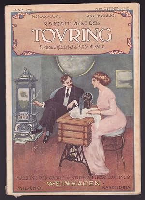 Rivista Mensile del Touring ANNO XVIII 1912 Ottobre