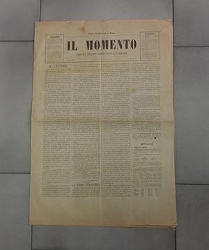 IL MOMENTO (Salerno), giornale politico.amministrativo-letterario, numero 8 del 20 apriile 1897.,...