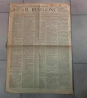 IL RESEGONE, periodico settimanale, numero 854 del 21-25 giugno 1898 ANNO XVII LECCO, Lecco, Tipo...