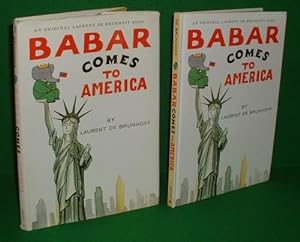 Immagine del venditore per BABAR Comes To AMERICA an Original Laurent de Brunhoff Book venduto da booksonlinebrighton