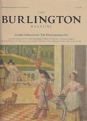 The Burlington Magazine, Nr. 1384, Vol. 160, July 2018 / Editor Michael Hall