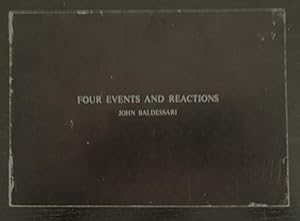 Immagine del venditore per Four Events and Reactions. 1. Putting A Finger In Milk; 2. Touching A Cactus; 3. Putting Out A Cigarette; 4. Pushing A Plate Off A Table. venduto da M + R Fricke