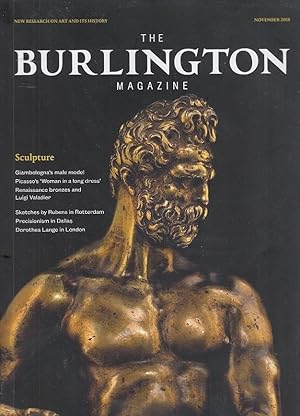 The Burlington Magazine, Nr. 1388, Vol. 160, November 2018 / Editor Michael Hall
