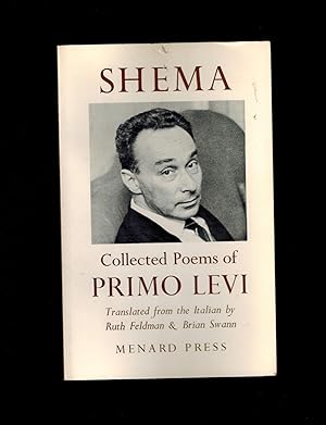 Immagine del venditore per Shema: Collected Poems of Primo Levi venduto da Dale Steffey Books, ABAA, ILAB
