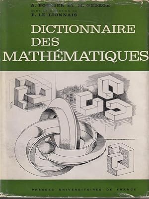 Bild des Verkufers fr Dictionnaires des mathematiques zum Verkauf von Miliardi di Parole